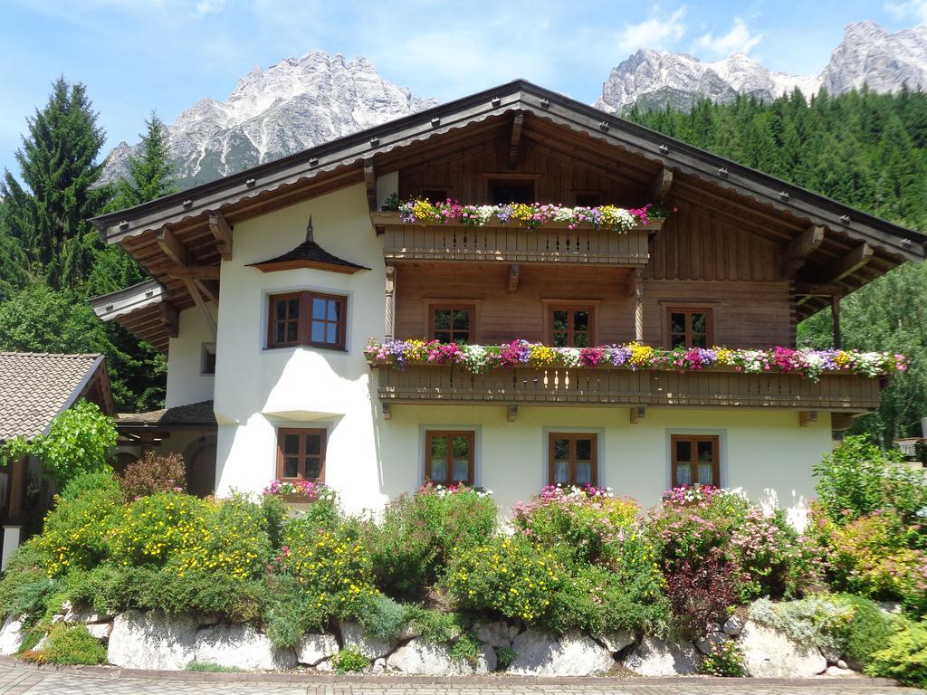 Ferienhaus Niedermoser 레오강 외부 사진